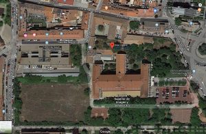 Terrenos del antiguo colegio de paúles y Cuartel de Hortaleza.
