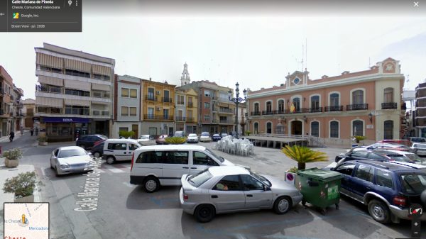 Plaza mayor (Dr. Cajal) de Cheste.