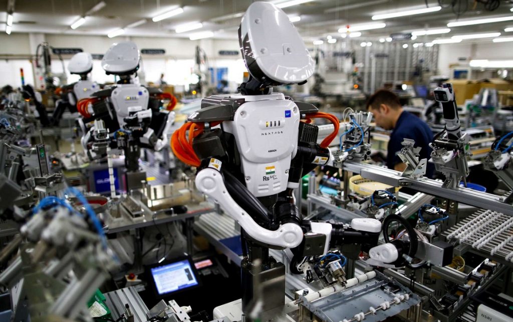 Los robots van sustituyendo a los trabajadores