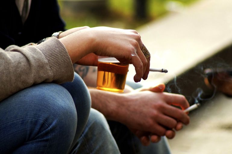 adolescencia tabaco alcohol