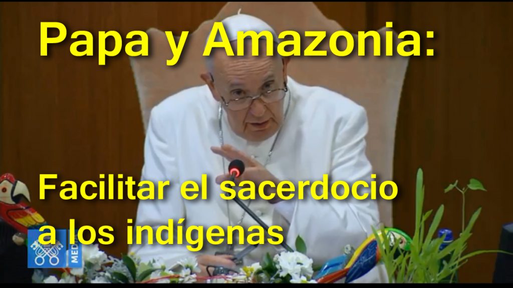 Intervención del Papa en la última congregación del Sínodo del Amazonas.