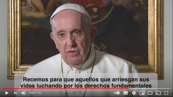 Video del Papa