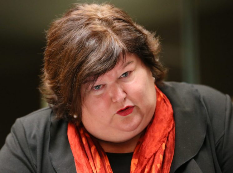 La ministra de Salud belga, Maggie De Block