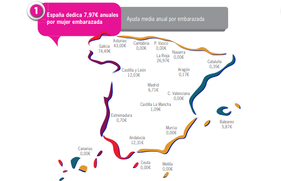 Mapa de la Maternidad