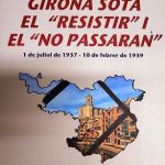 "Girona sota el "resistir" i el "no passaran"