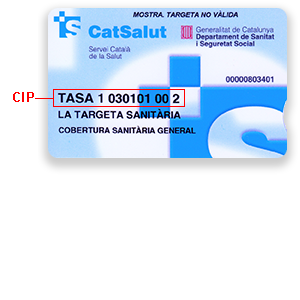 tarjeta sanitaria