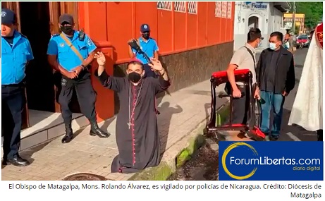 Persecución de la Iglesia Católica en Nicaragua
