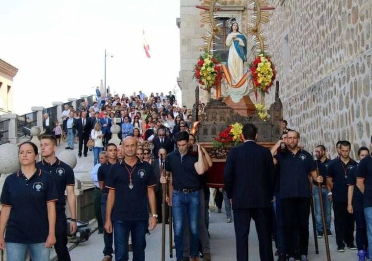 pernocta de la Virgen del Alcázar