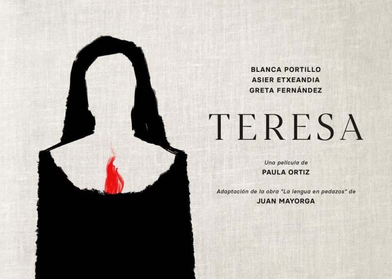 Santa Teresa cine. Foto cartel de la nueva película Teresa