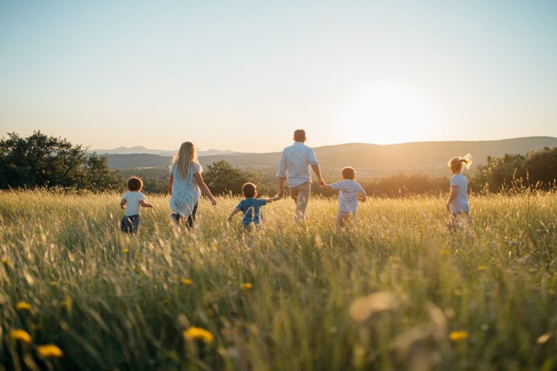 familia cuidado compartir