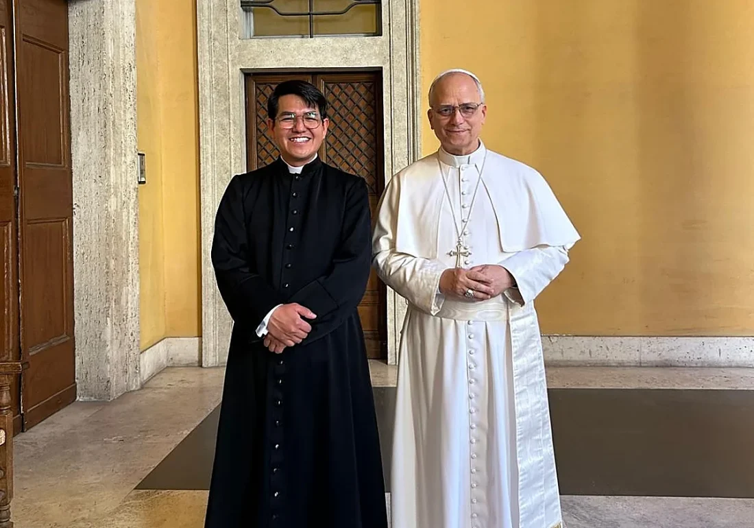 sacerdote Jasson Sempertigue exsecretario de León XIV