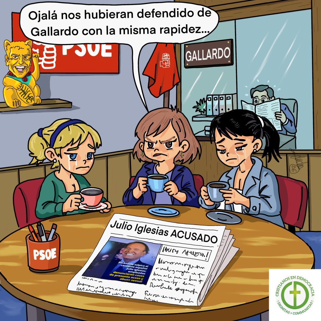 Feminismo selectivo y obediencia partidista