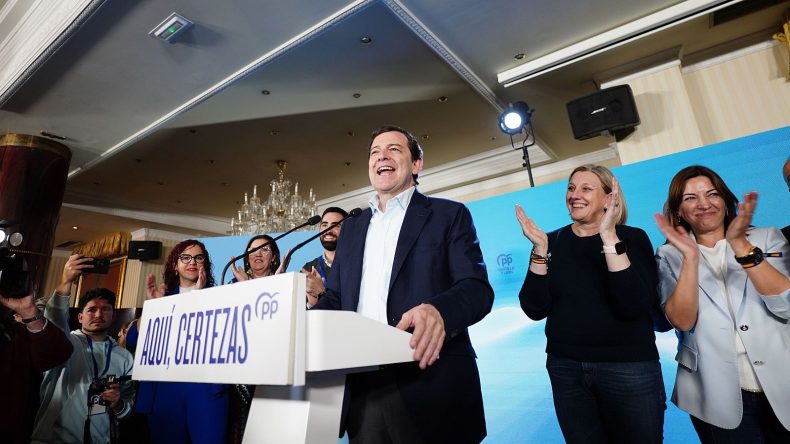 castilla león elecciones derecha