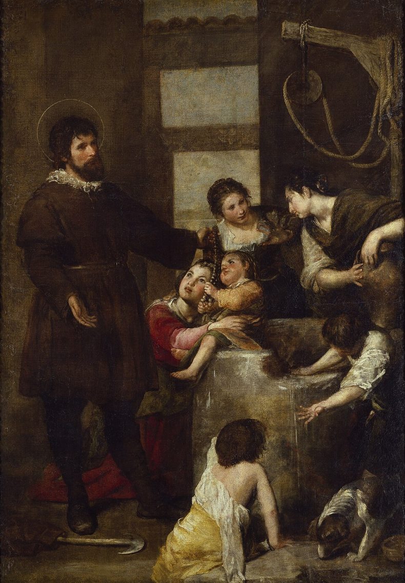 San Isidro, milagro del pozo, Alonso Cano