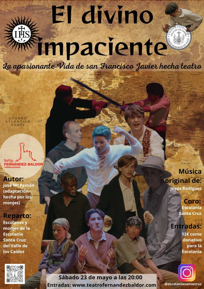 Escolanía Santa Cruz
El divino impaciente
Teatro sacro
