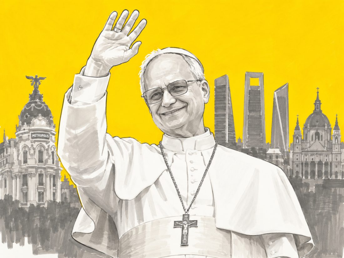 León XIV visita España bendición papal
