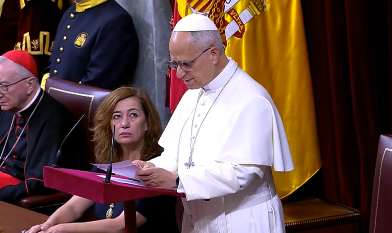 papa leon XIV españa discurso congreso
