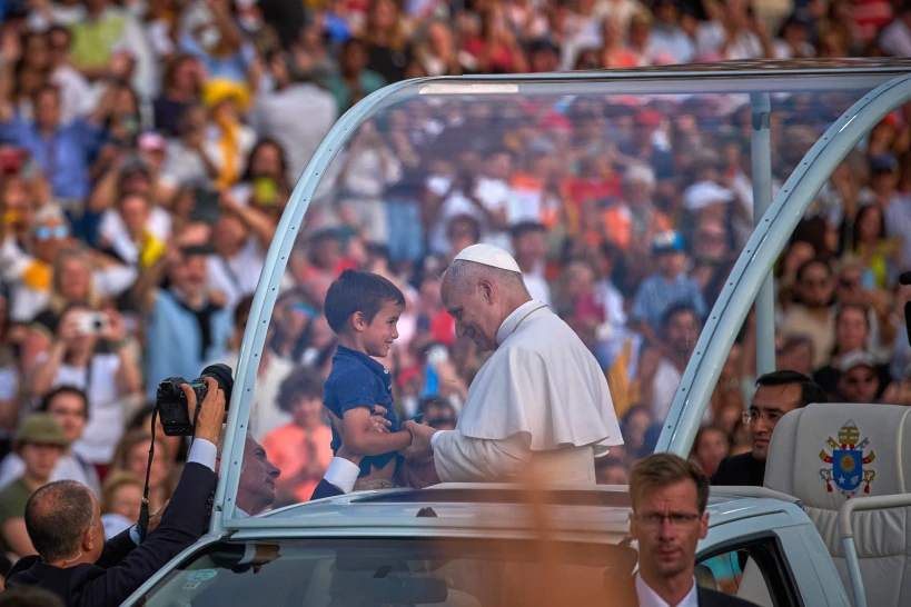 foto niño león xiv españa Emilio Morenatti