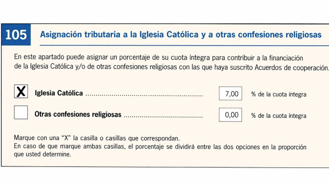 Financiación Iglesia