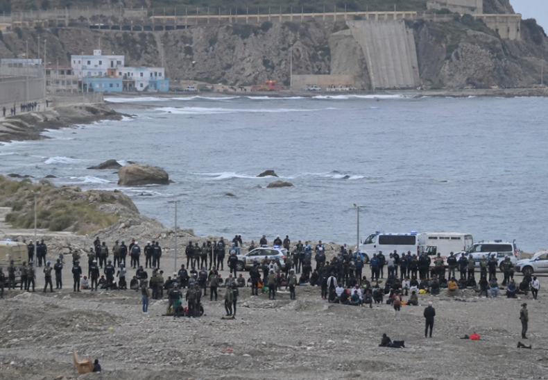 Ceuta catástrofe humanitaria